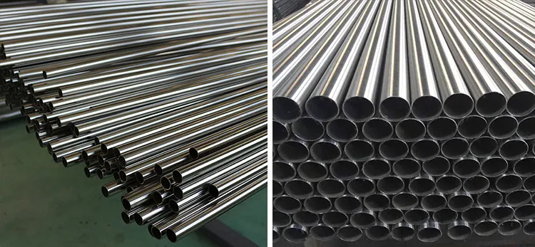 ASTM Round Stainless Steel Pipe 201 304 316 309S 310S 430 Di sikat/di cermin dipoles tanpa jahitan/dilas 2
