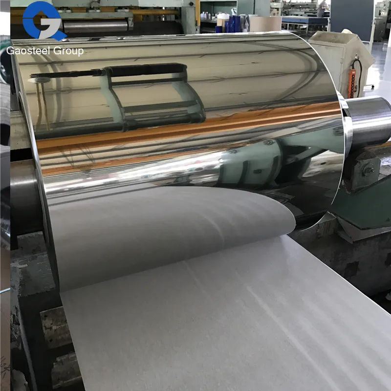 High Precision Cold Rolled Stainless Steel Coils / Strips 301 Full Hard Spring Steel 2