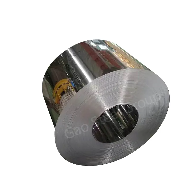 High Precision Cold Rolled Stainless Steel Coils / Strips 301 Full Hard Spring Steel 5